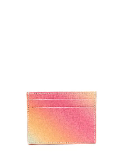 Palm Angels ombré logo-print cardholder outlook