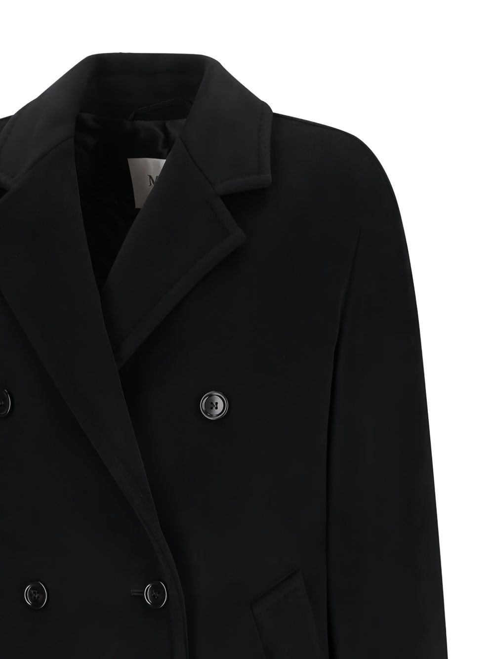 double-breasted wool coat - 3