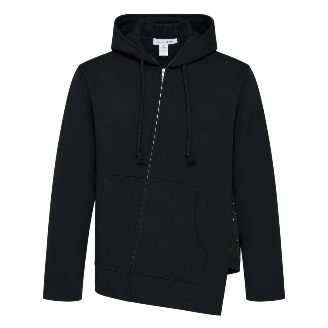 Splash Paint Zip-Up Hoodie - 1