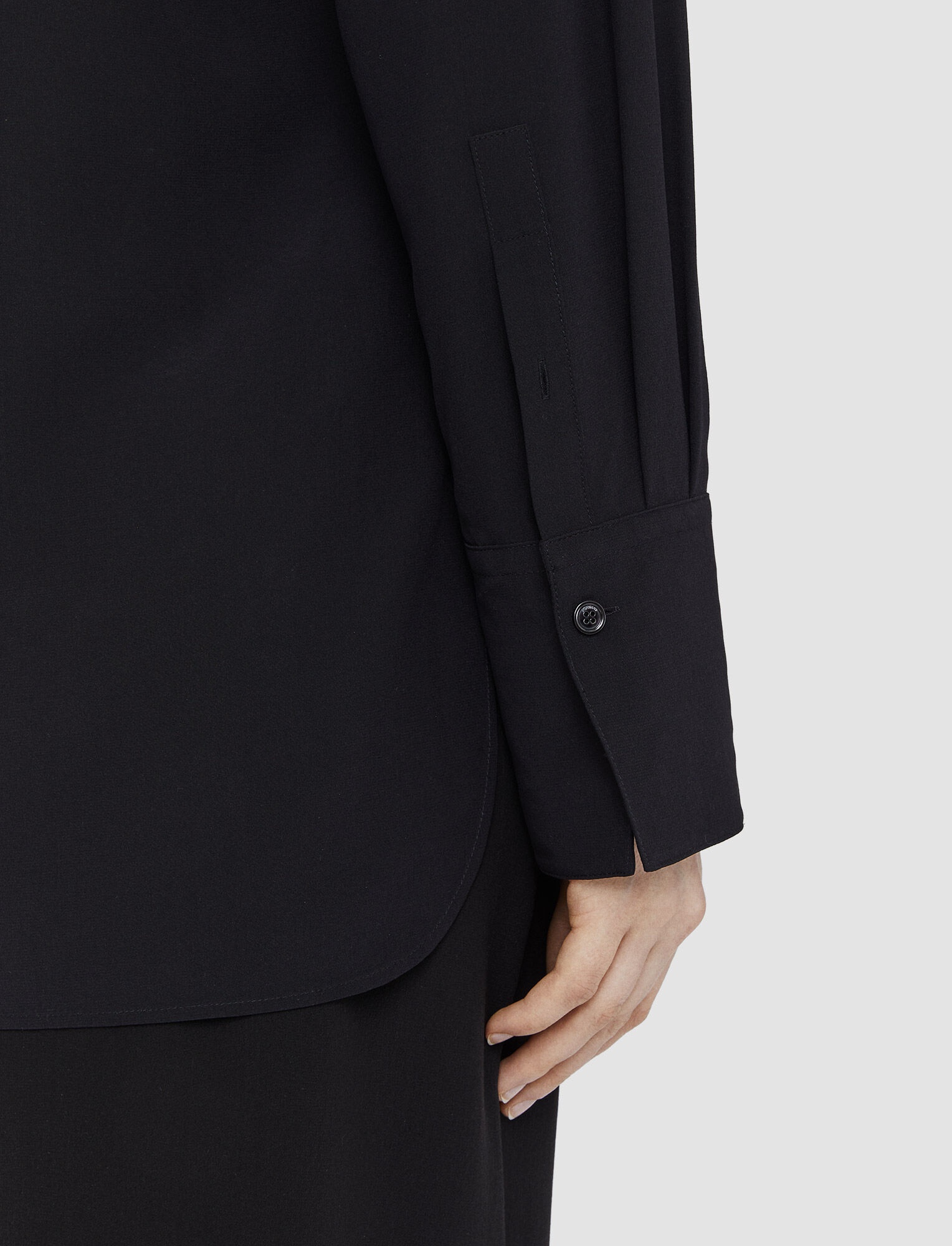 Silk Crepe de Chine Joe Blouse - 6