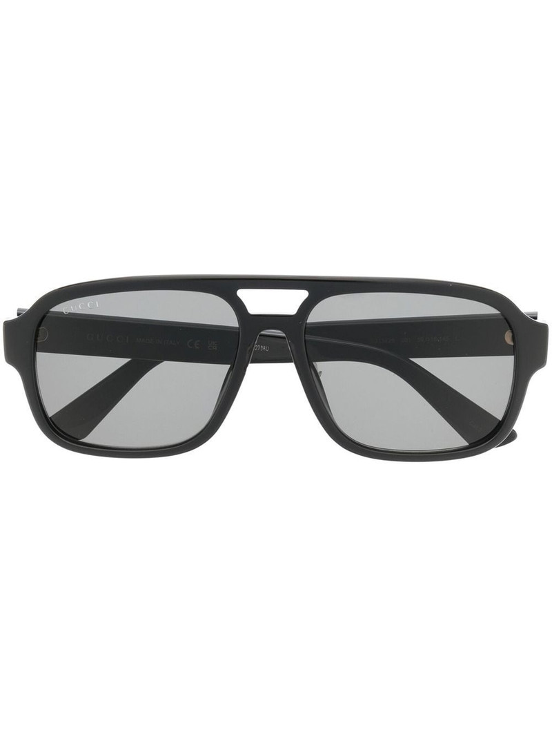 pilot-frame sunglasses 1