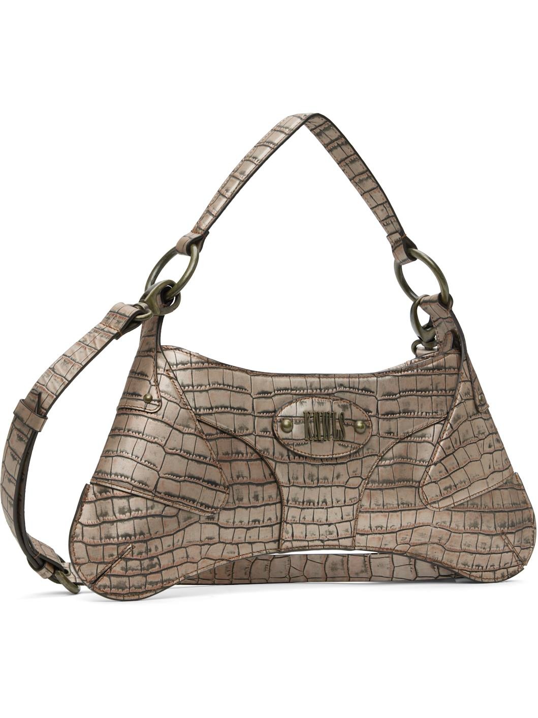 Beige Razr Bag - 2