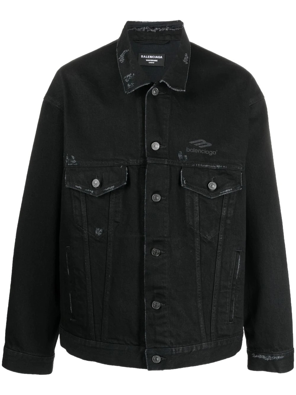 3B Sports Icon Large Fit denim jacket - 1