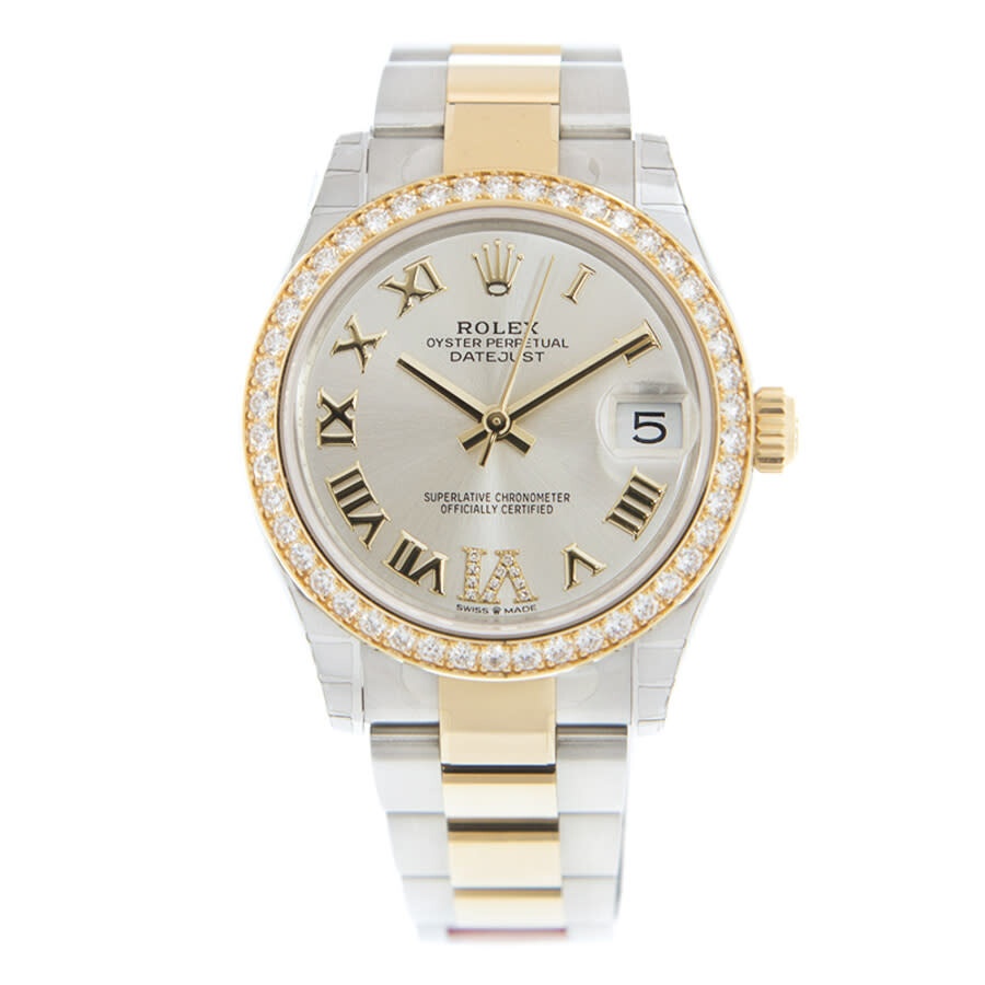 Rolex Datejust Lady 31 Diamond Silver-tone Dial Ladies Watch 278383 GRDO - 3