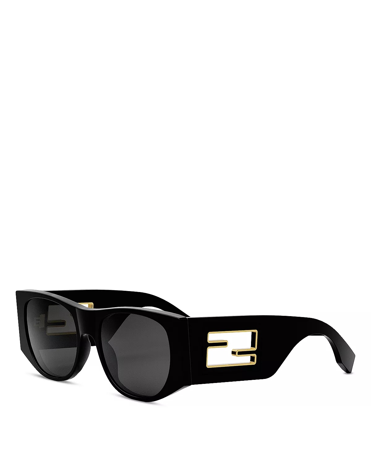 FENDI Baguette Oval Sunglasses 54mm bloomingdales REVERSIBLE