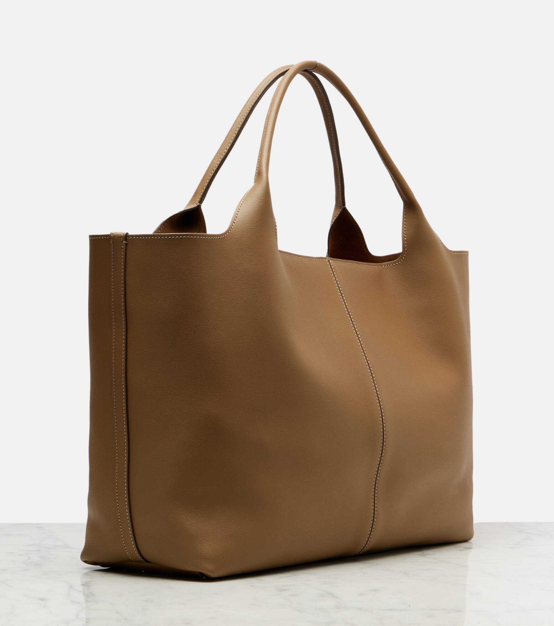 Leather tote bag - 4