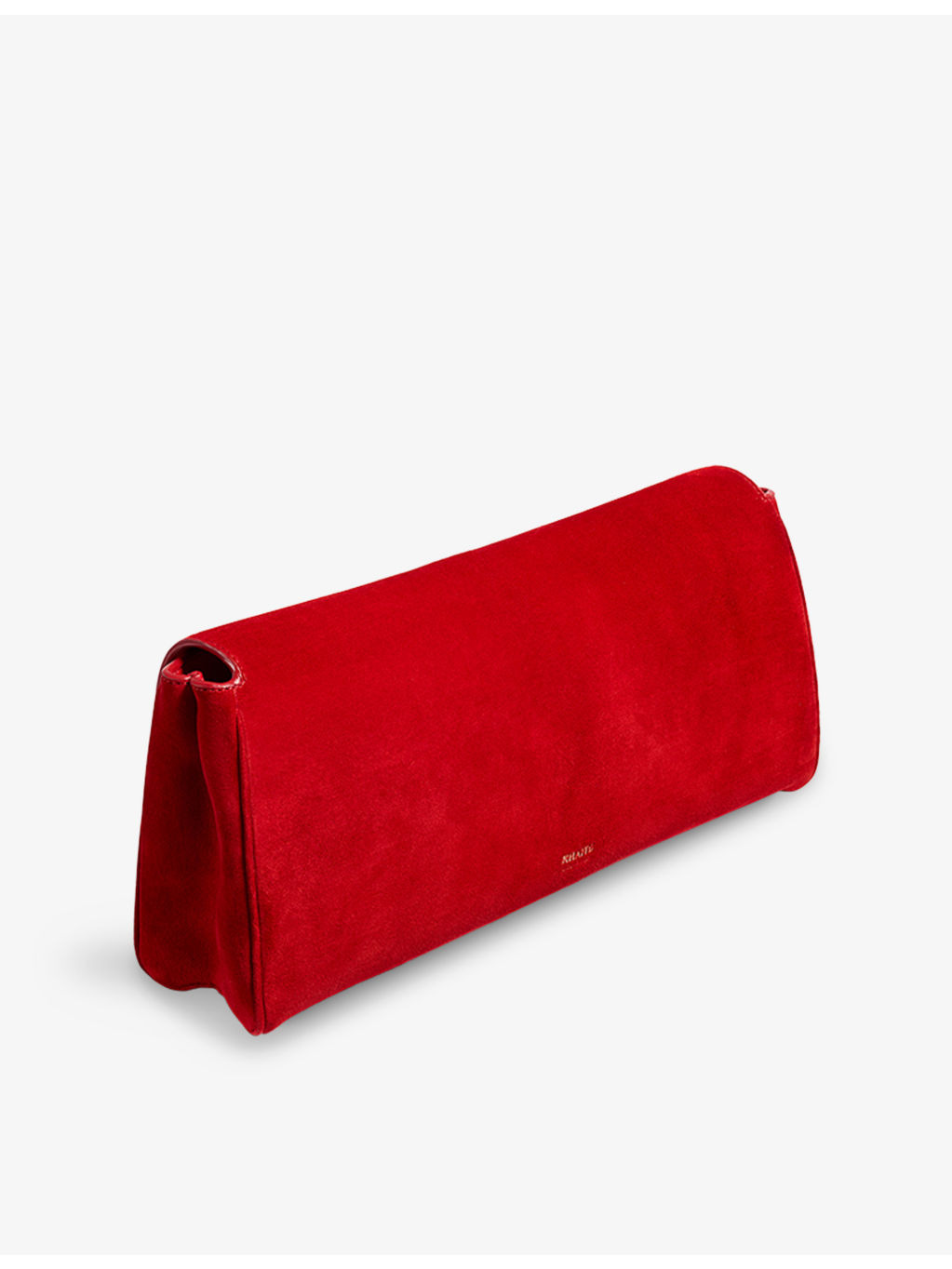 Audrey Suede Clutch Bag - 4