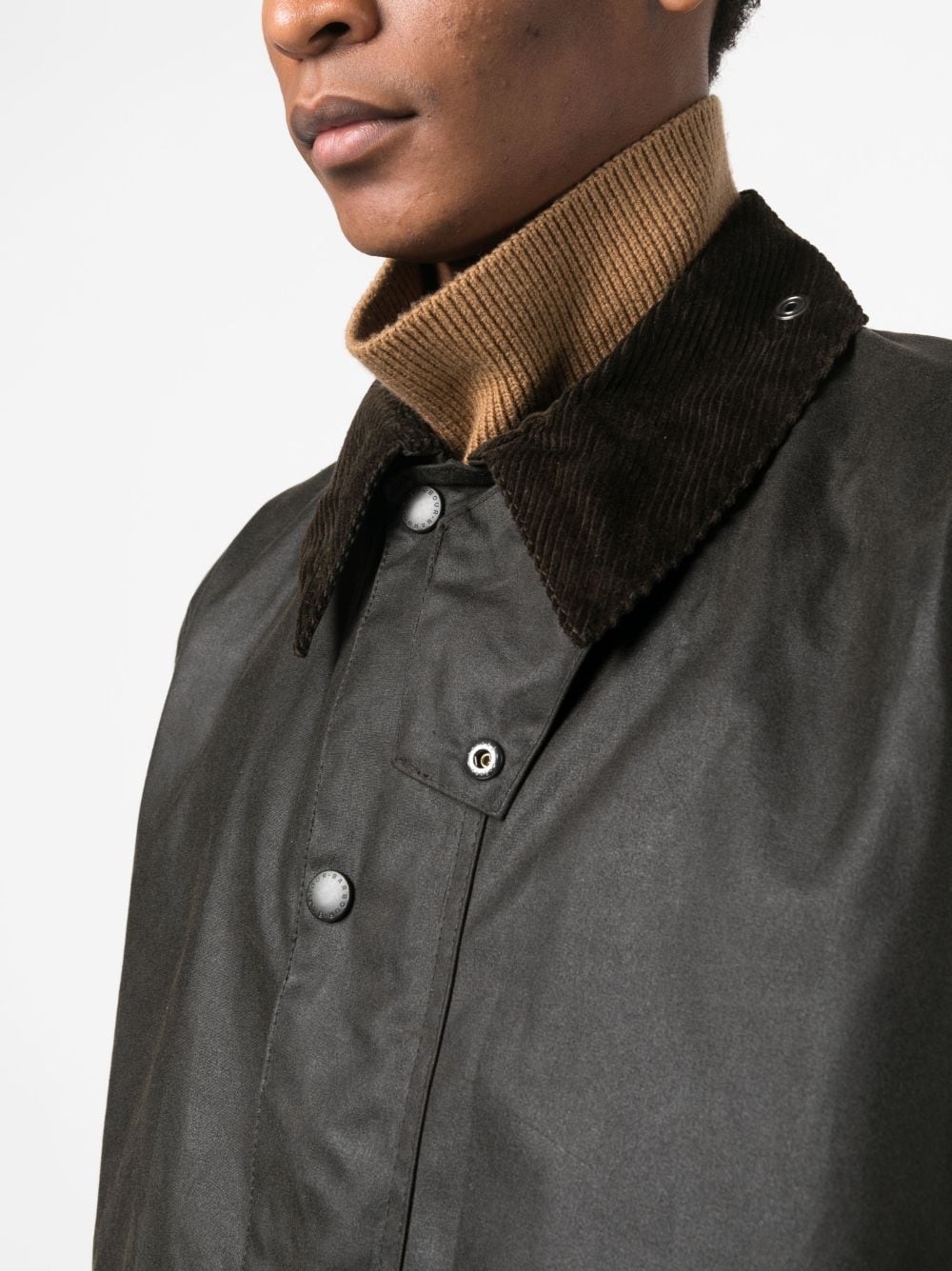 Northumbria® constrast-collar wax jacket - 5