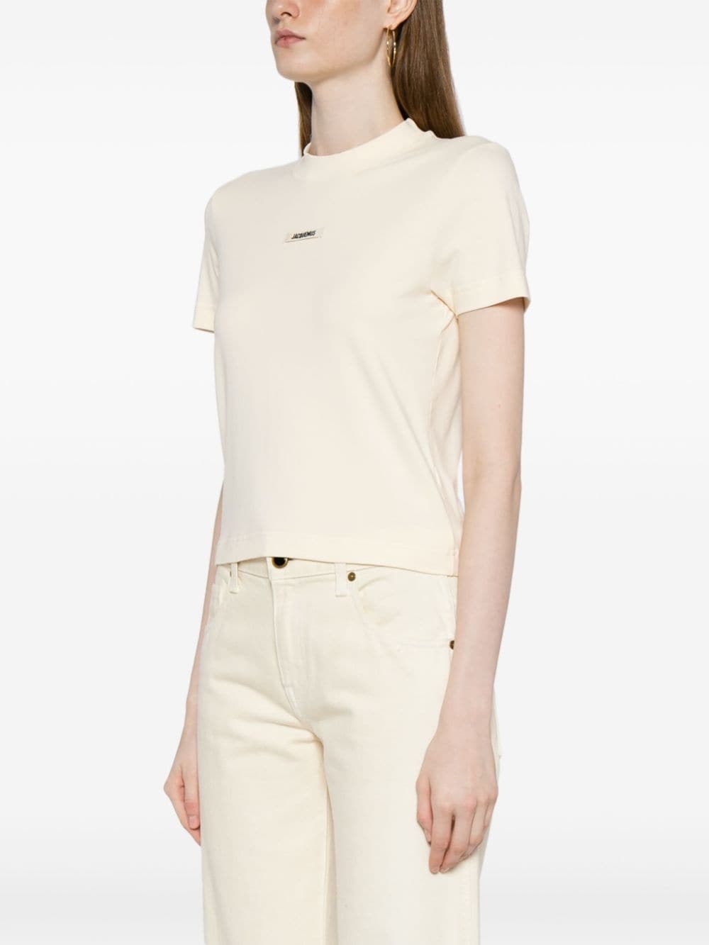 Le T-shirt Gros Grain top - 3
