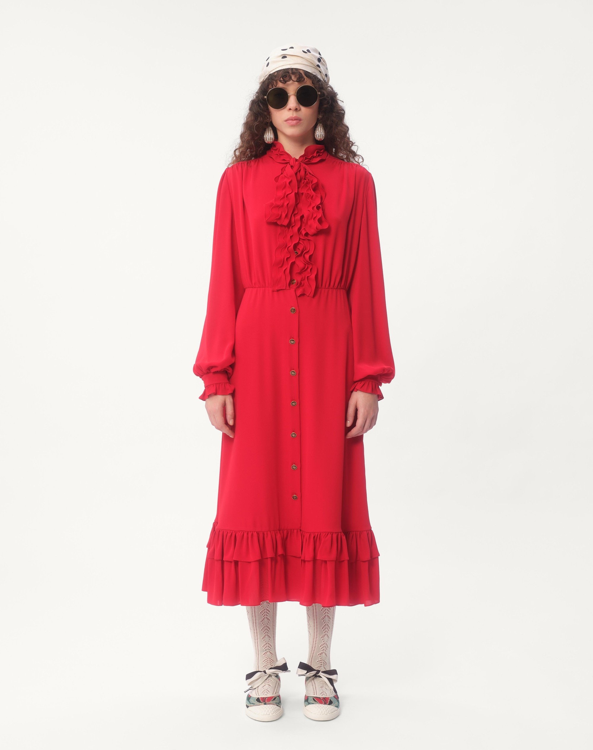 GEORGETTE MIDI DRESS - 7