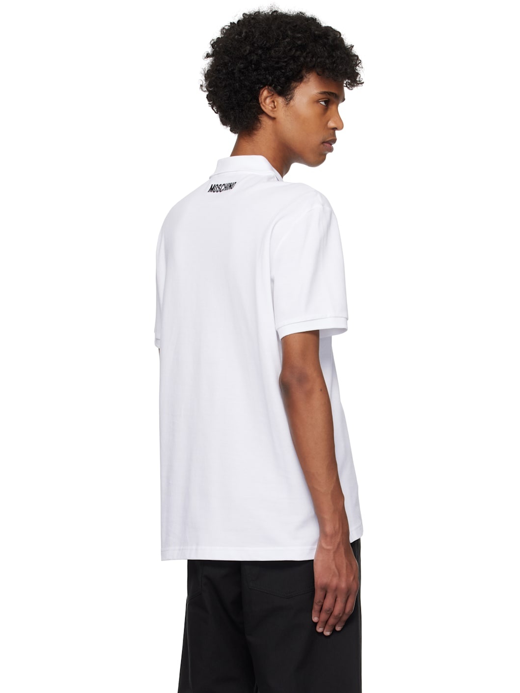 White Goose Embroidery Polo - 3