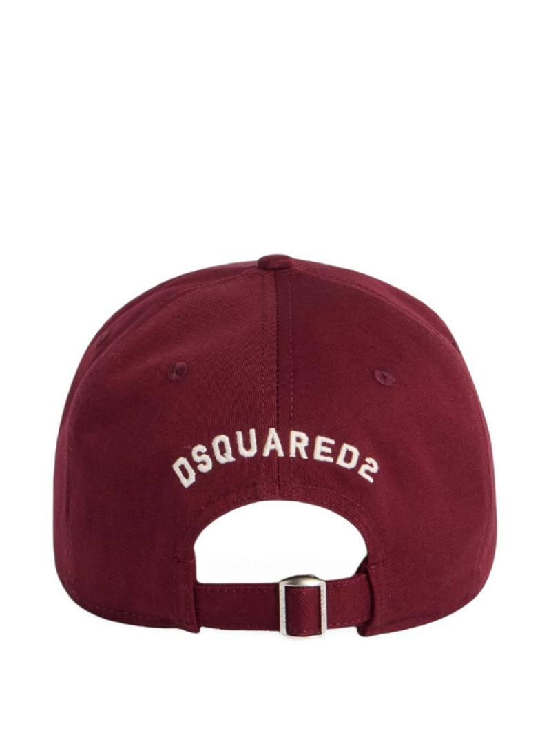 DSQUARED2 slogan-embroidered baseball cap outlook