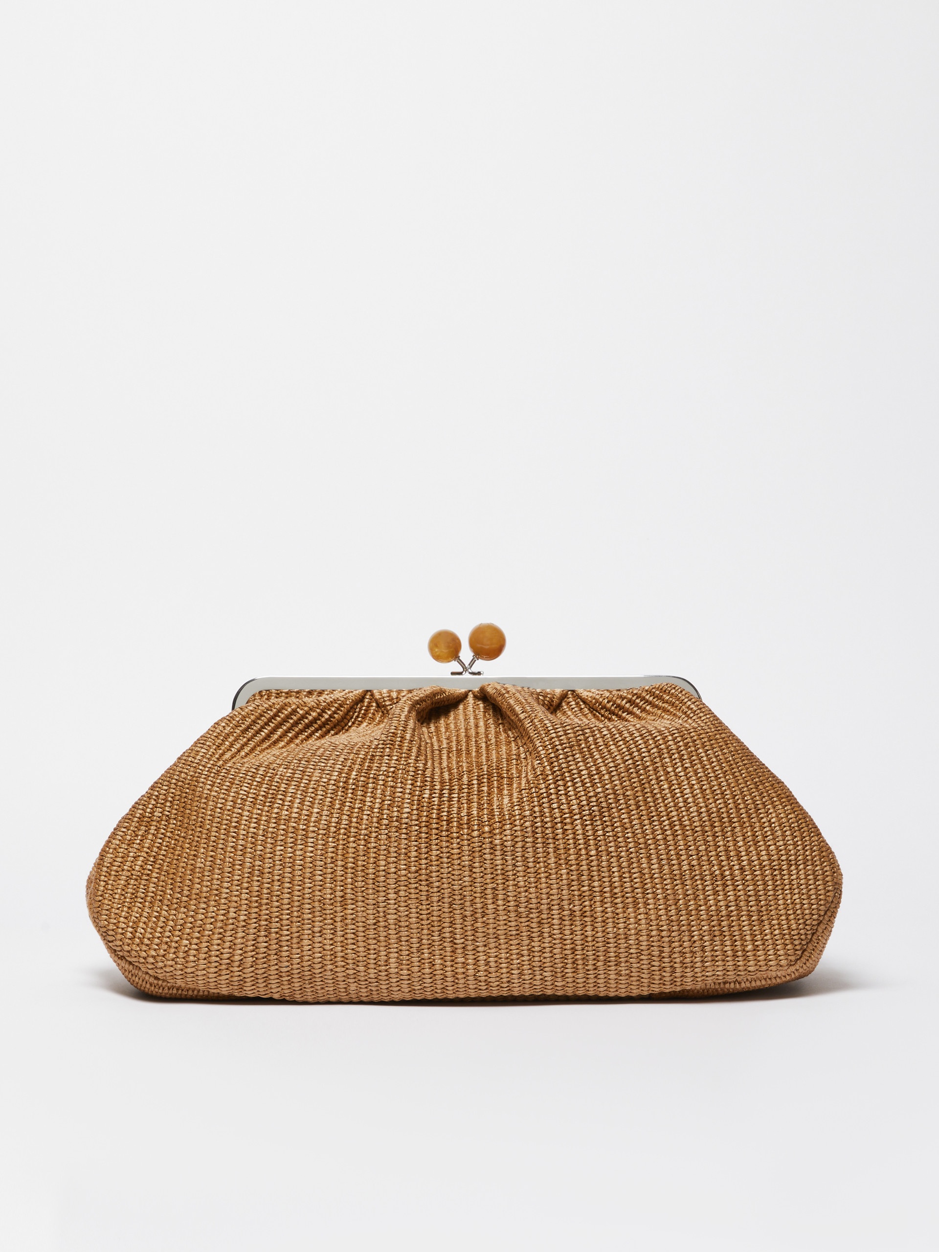 NABARRO Large raffia-effect Pasticcino bag - 3
