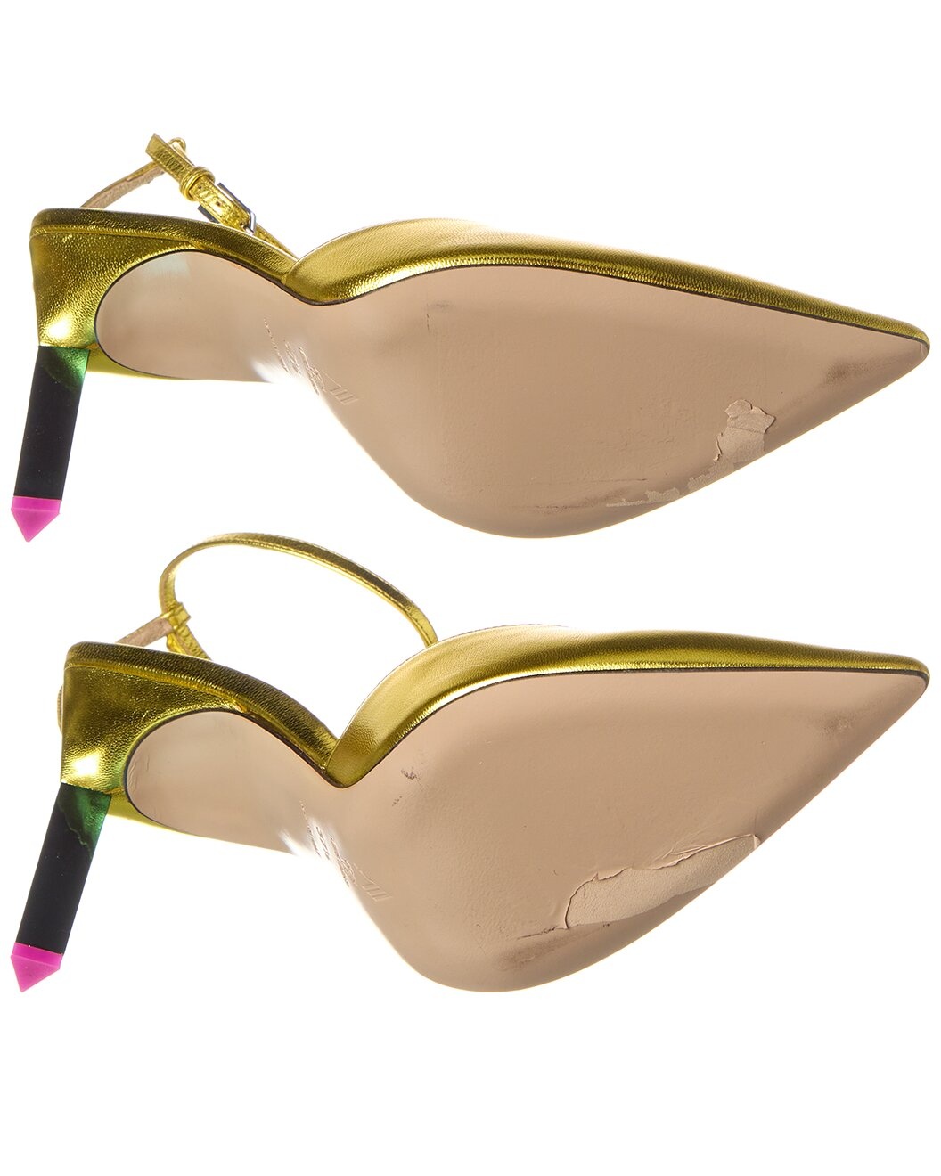 The Attico Perine Leather Pump (Authentic Pre-Loved) - 4