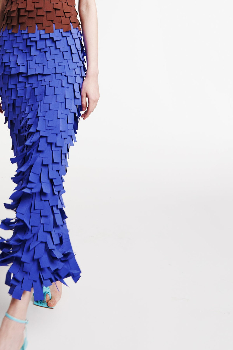A.W.A.K.E. MODE MULTI RECTANGLE SKIRT PURPLE outlook