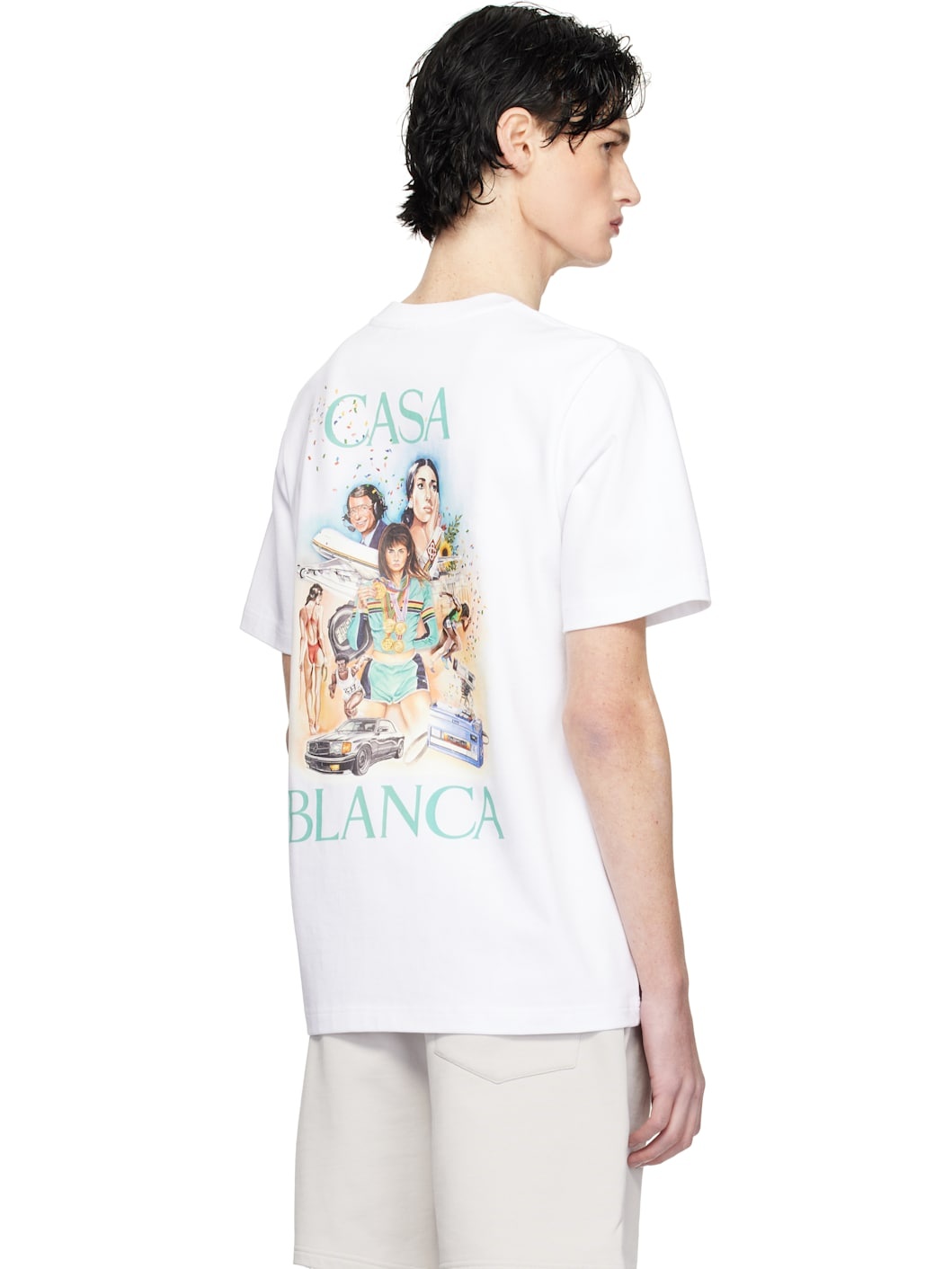 White 'Celebration Du Sport' T-shirt - 3