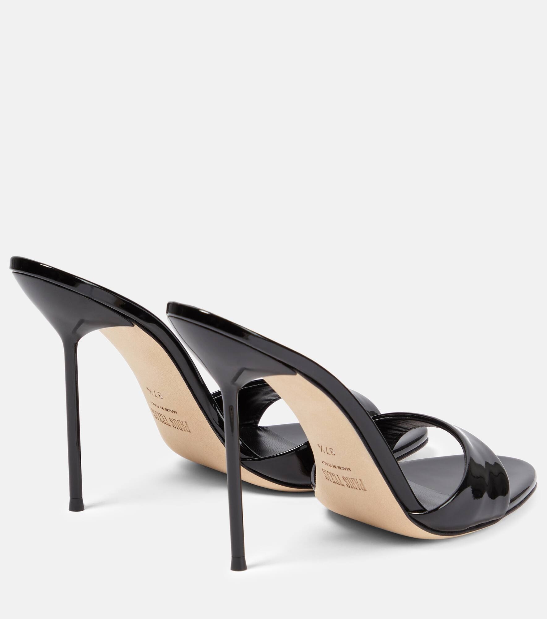 Patent leather and PVC sandals - 2