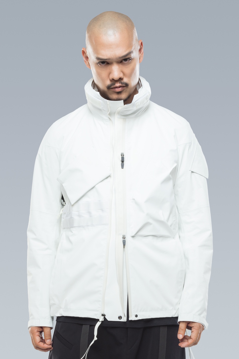 J47TS-GT-WHT 3L Gore-Tex® Pro Tec Sys Interops Jacket White - 12