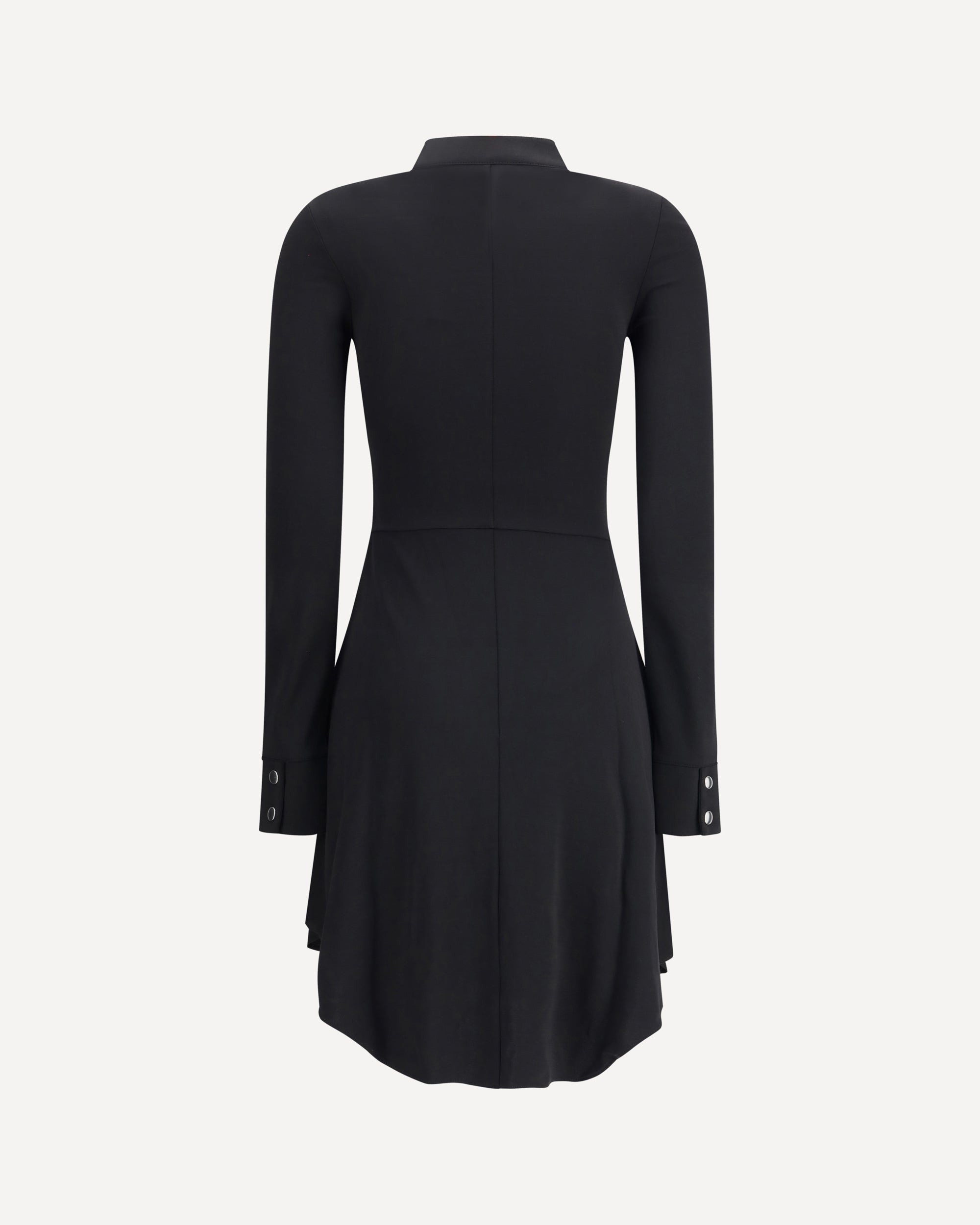 Zippered jersey biker Dress - 2
