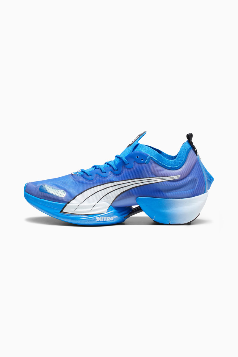 PUMA 빠른 R 니트로 엘리트 'Red Ultra Blue Mismatch'195336-08 - 1
