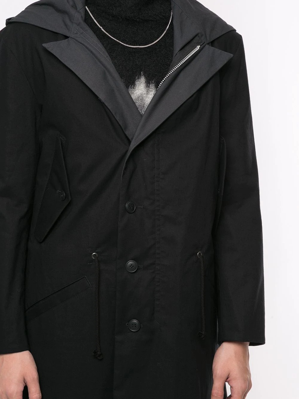 oversize hooded coat - 6