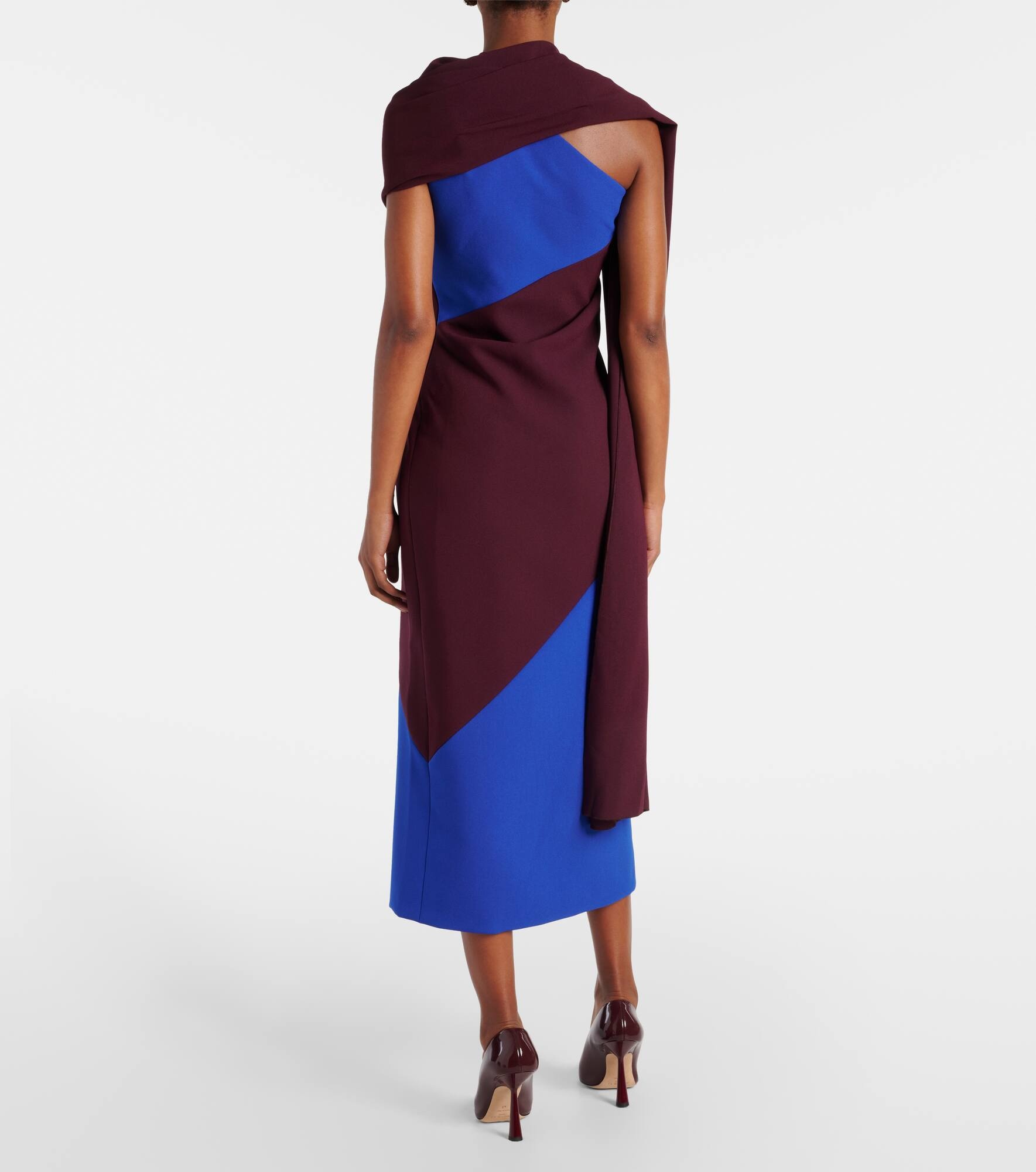 Capella crêpe midi dress - 3