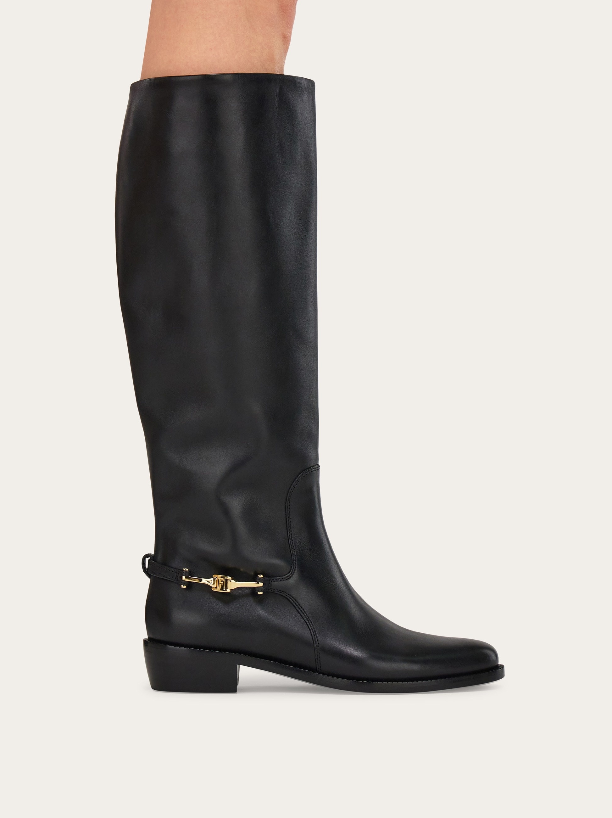 F buckle knee boot - 3
