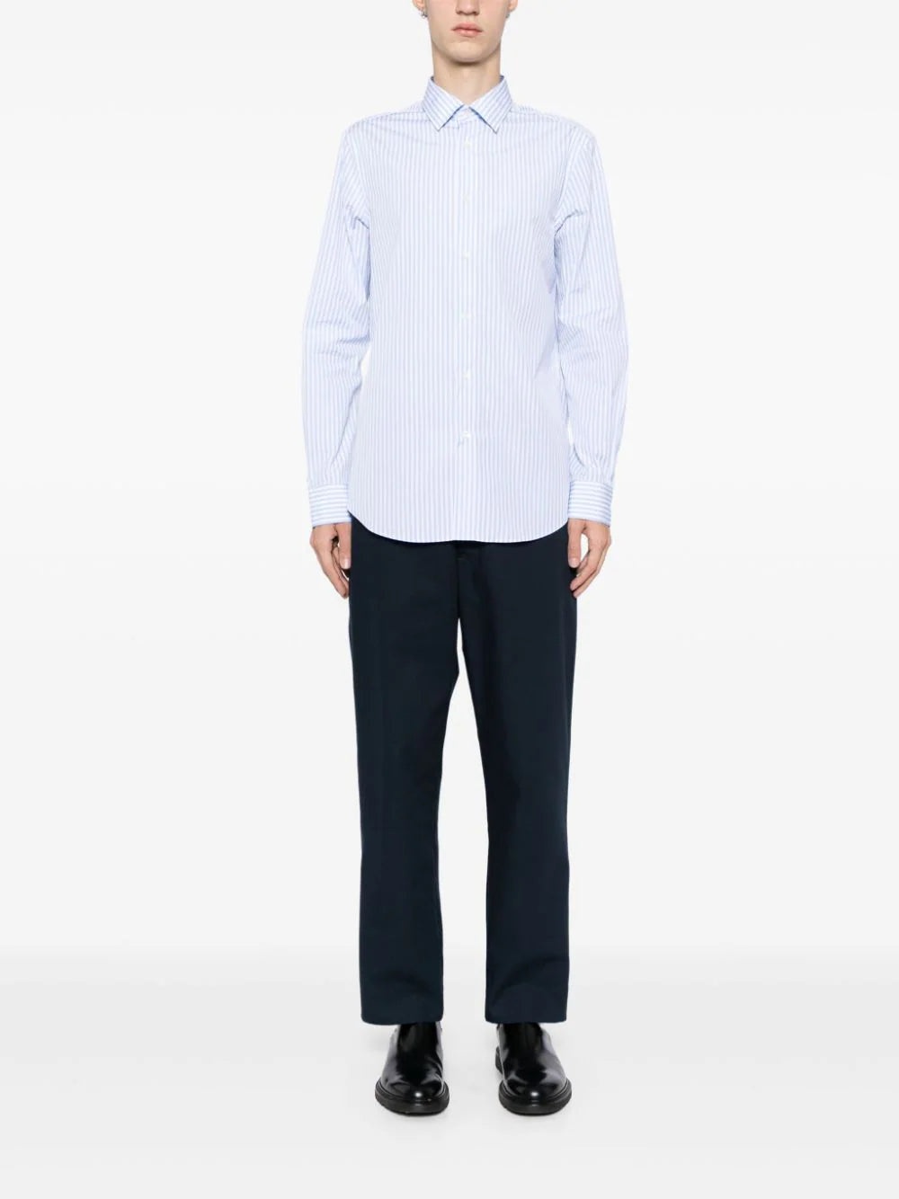 TAILORED-FIT STRIPE SHIRT - 2