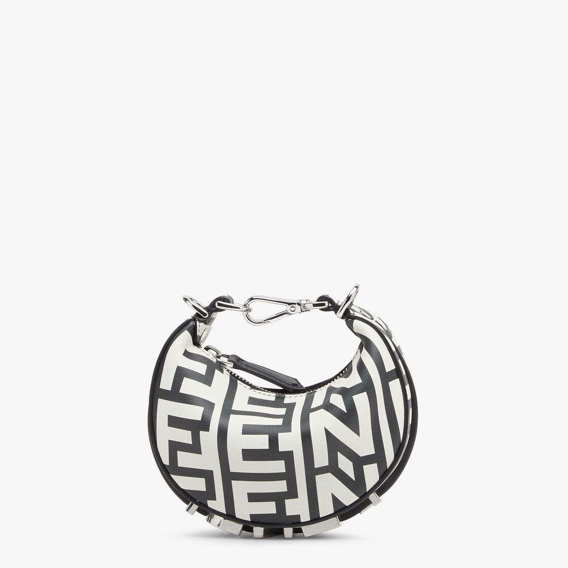 Two-tone leather Fendi Roma Capsule charm - 2