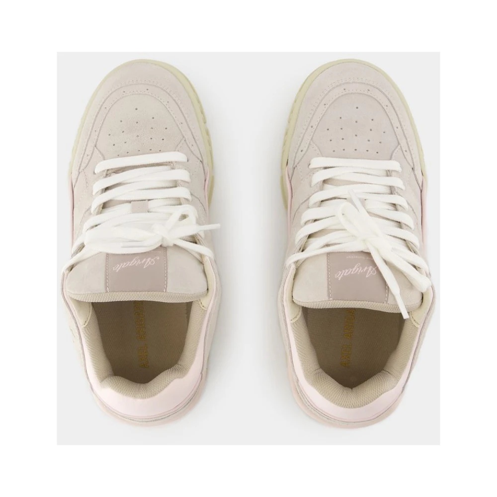 Axel Arigato GREY/PINK LEATHER SNEAKERS - AREA LO | miinto