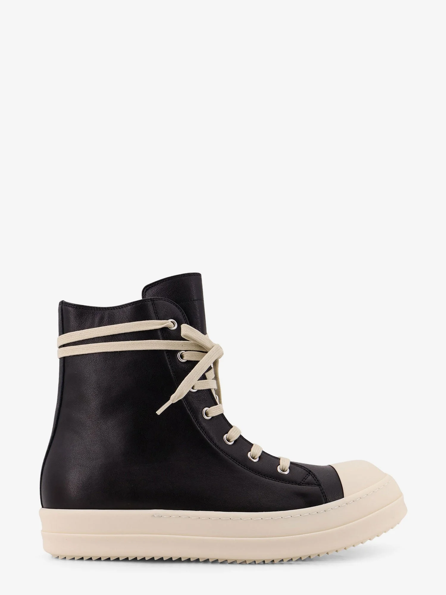Rick Owens Leather Sneakers - 1