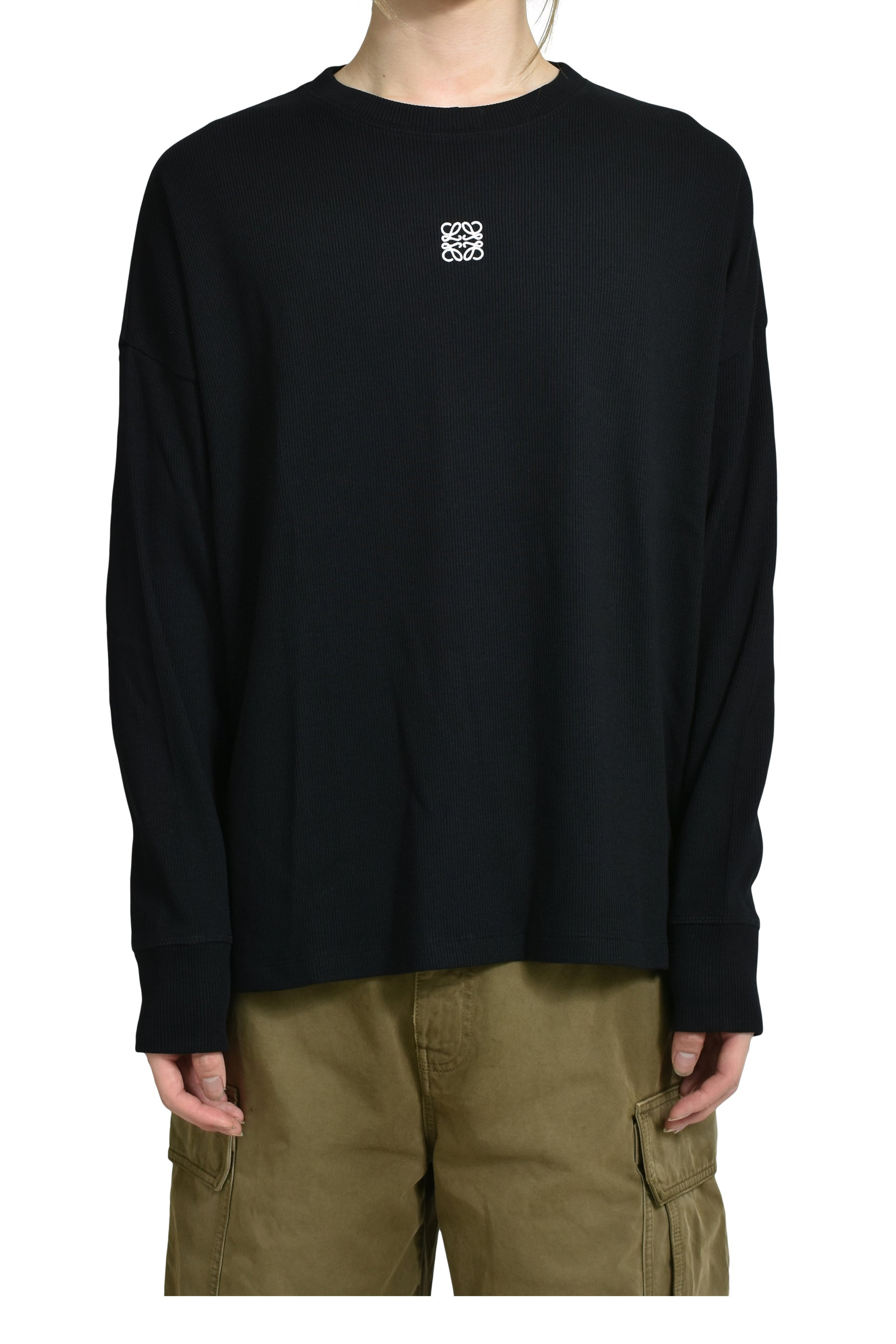 LONG SLEEVE T-SHIRT / BLK - 1