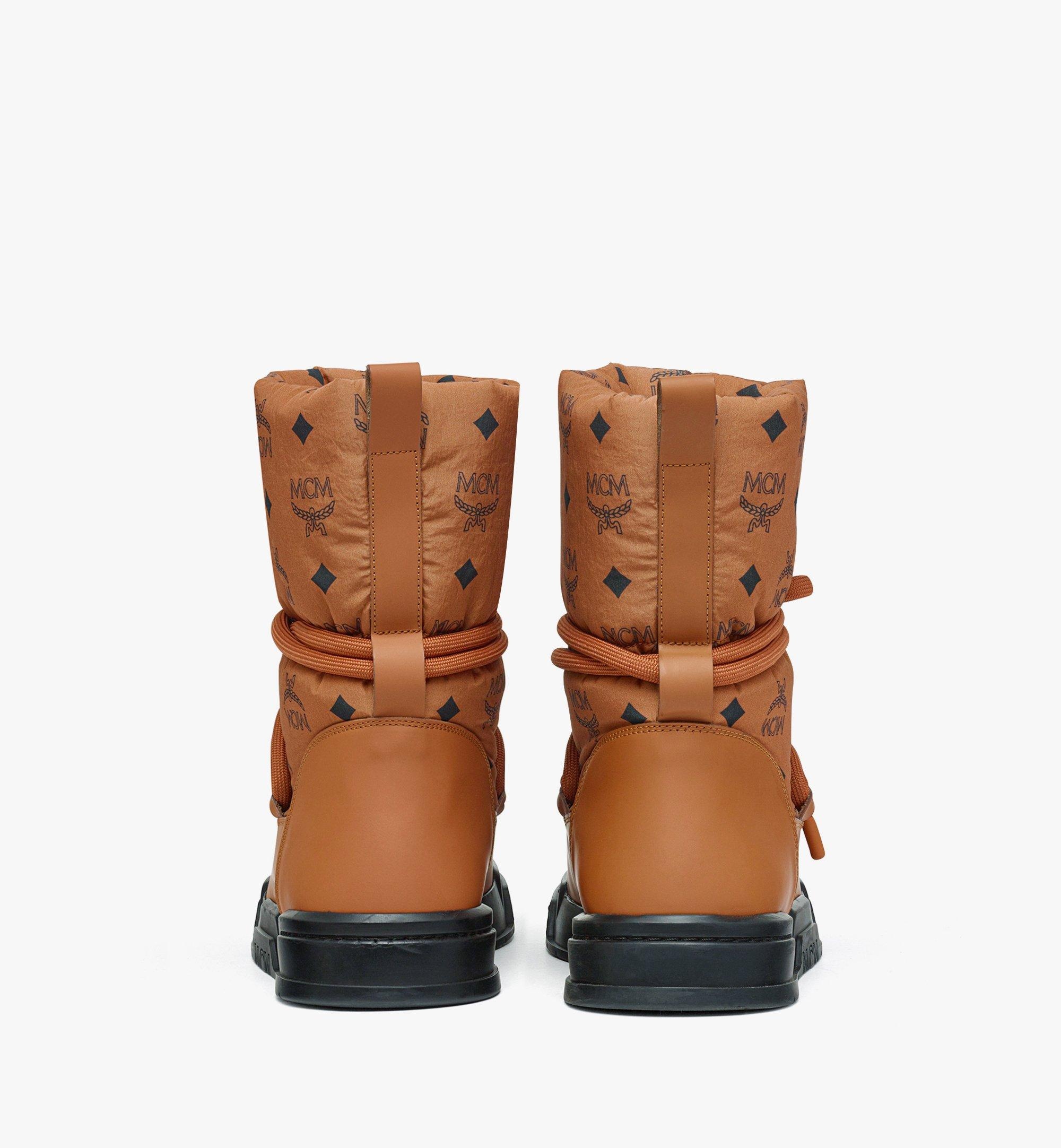 Skyward Ankle Boots in Padded Monogram Nylon - 3
