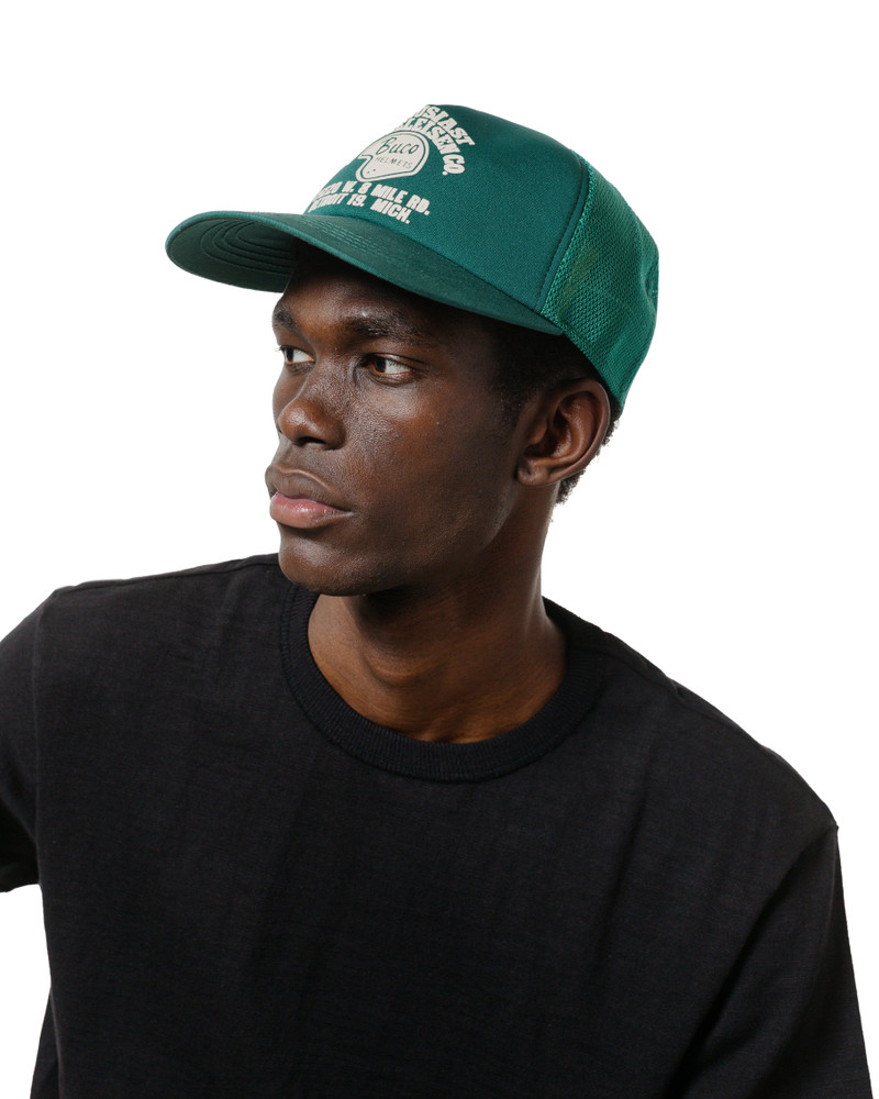 The Real McCoys BA25004 Buco Mesh Cap / Enthusiast Green outlook