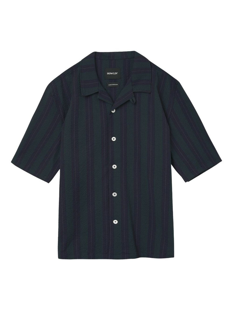 striped short-sleeve shirt 1