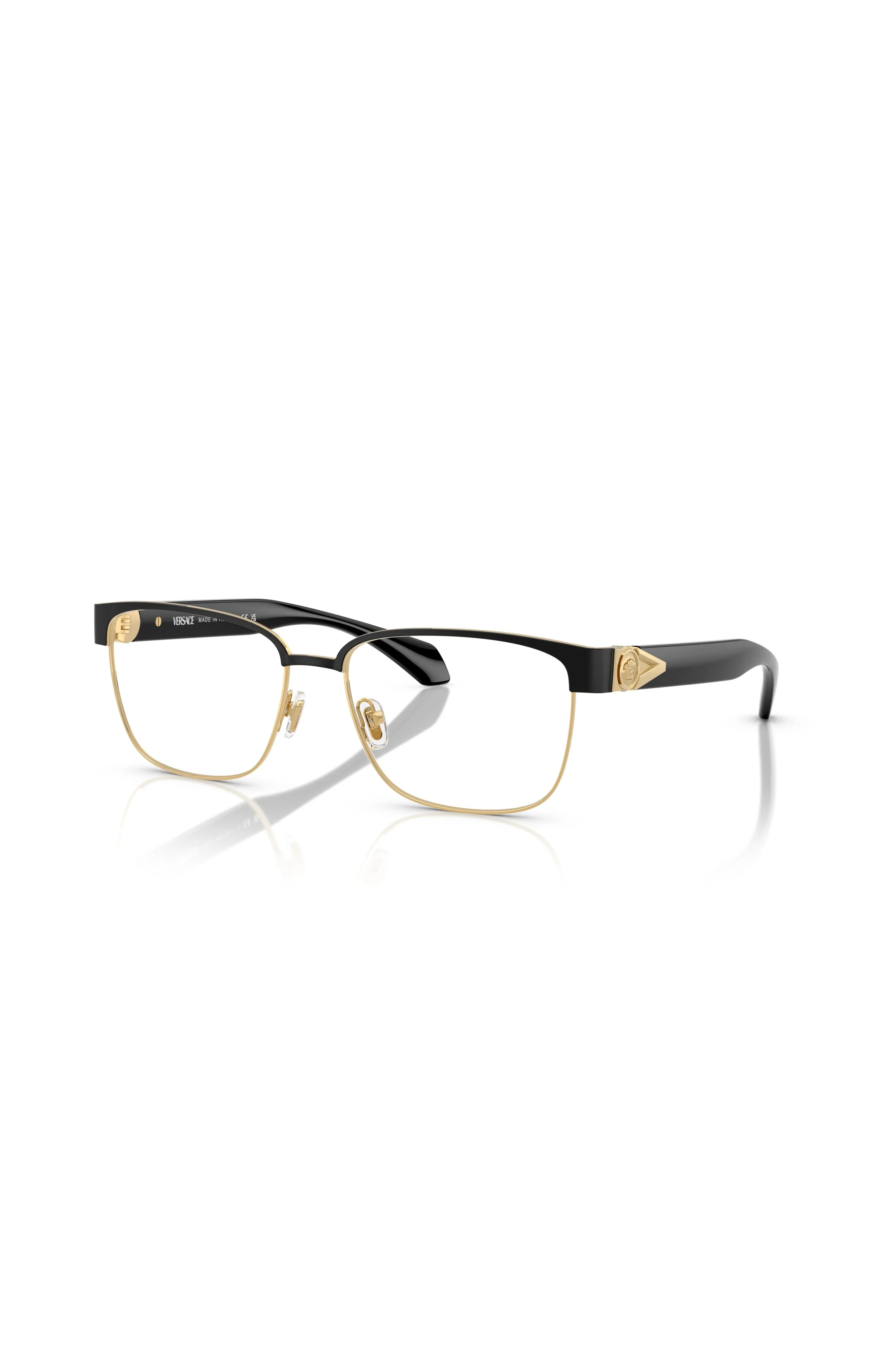 Versace 57mm Square optical glasses in Black at Nordstrom - 1