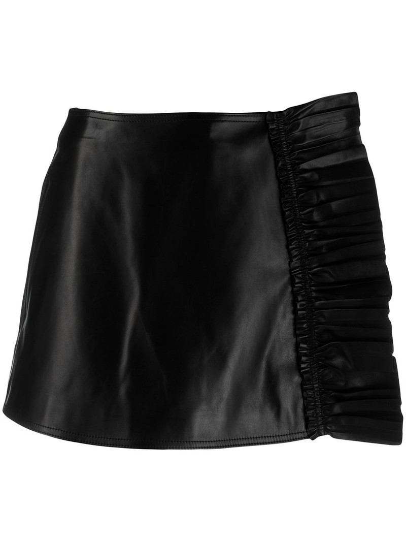 frill trim shorts 1