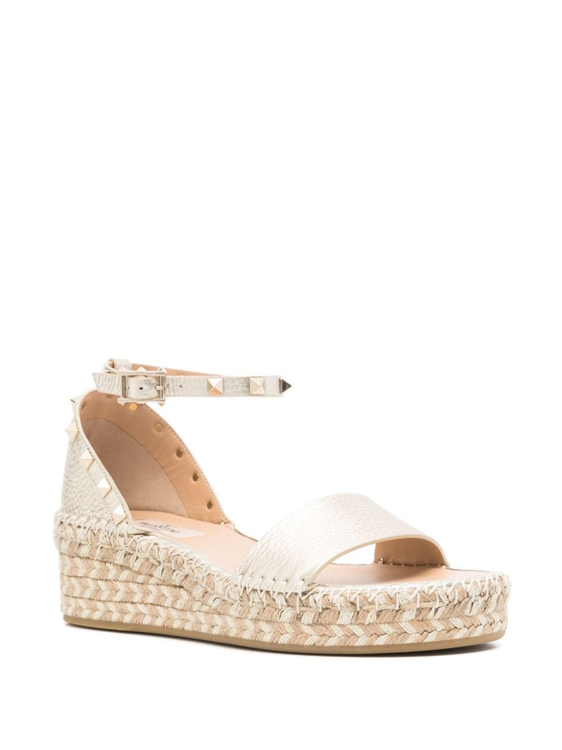 Valentino Rockstud-embellished espadrilles outlook