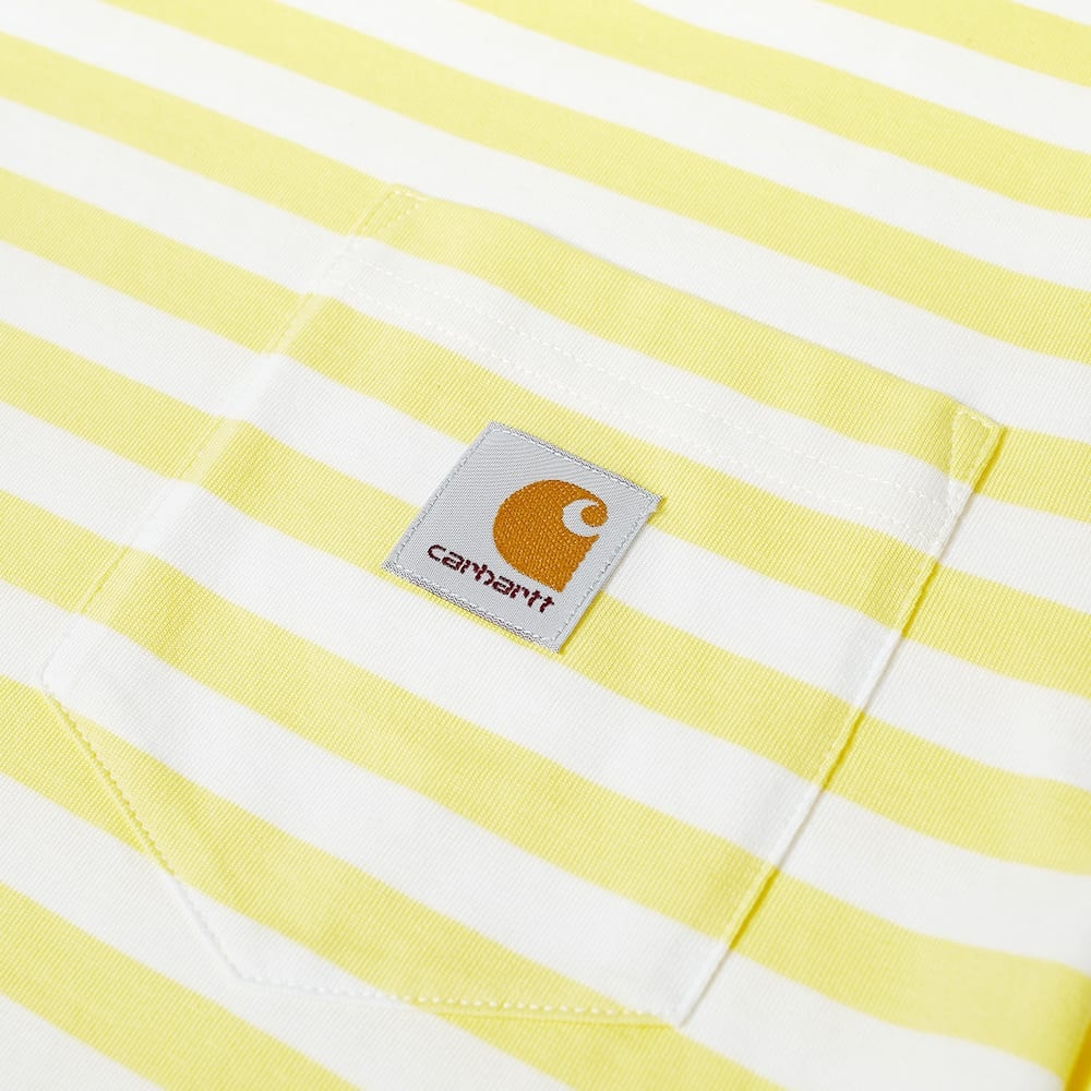 Carhartt WIP Long Sleeve Scotty Stripe Pocket Tee - 2