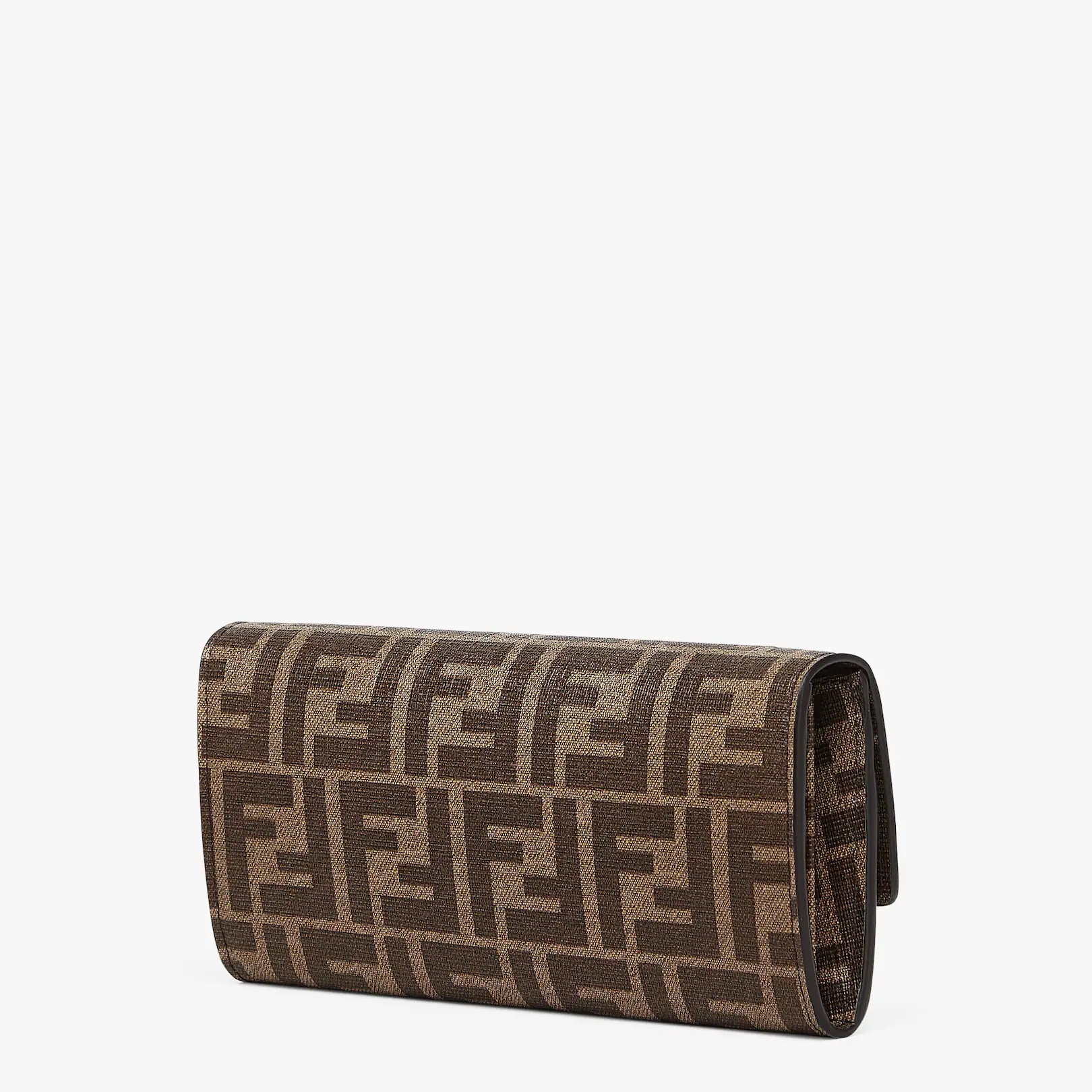 Continental Fendi Roma wallet fastened with a press stud. Spacious and well organized, with two guss - 2