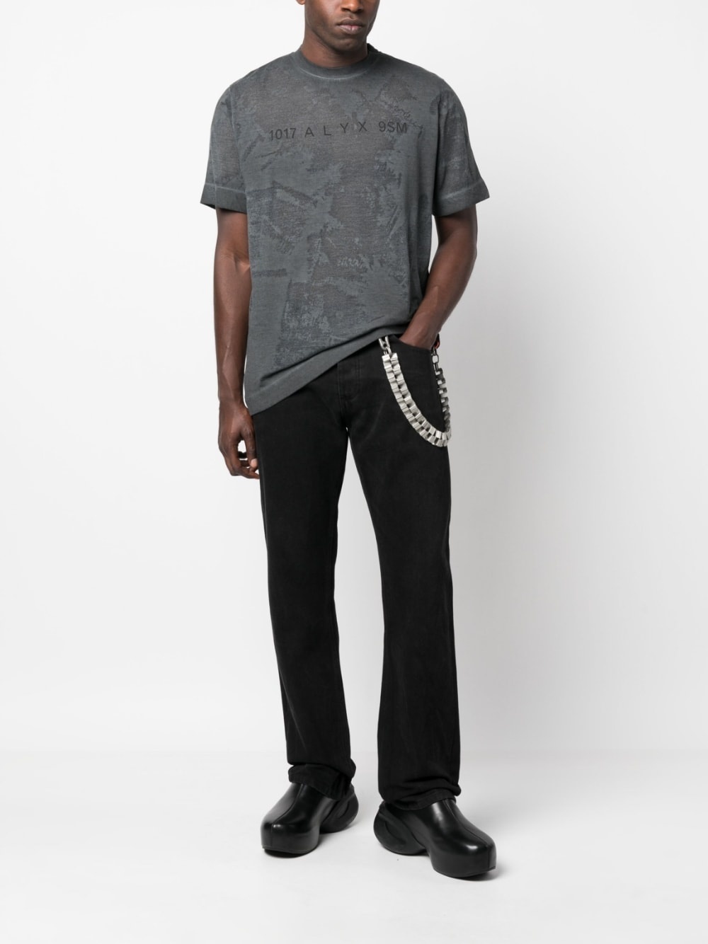 graphic-print cotton-blend T-Shirt - 2