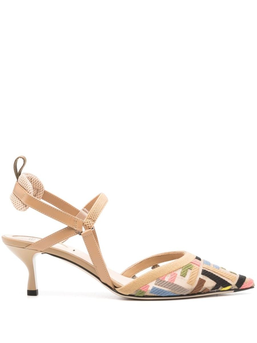 Fendi Colibrì Lite Slingback Pumps - 1