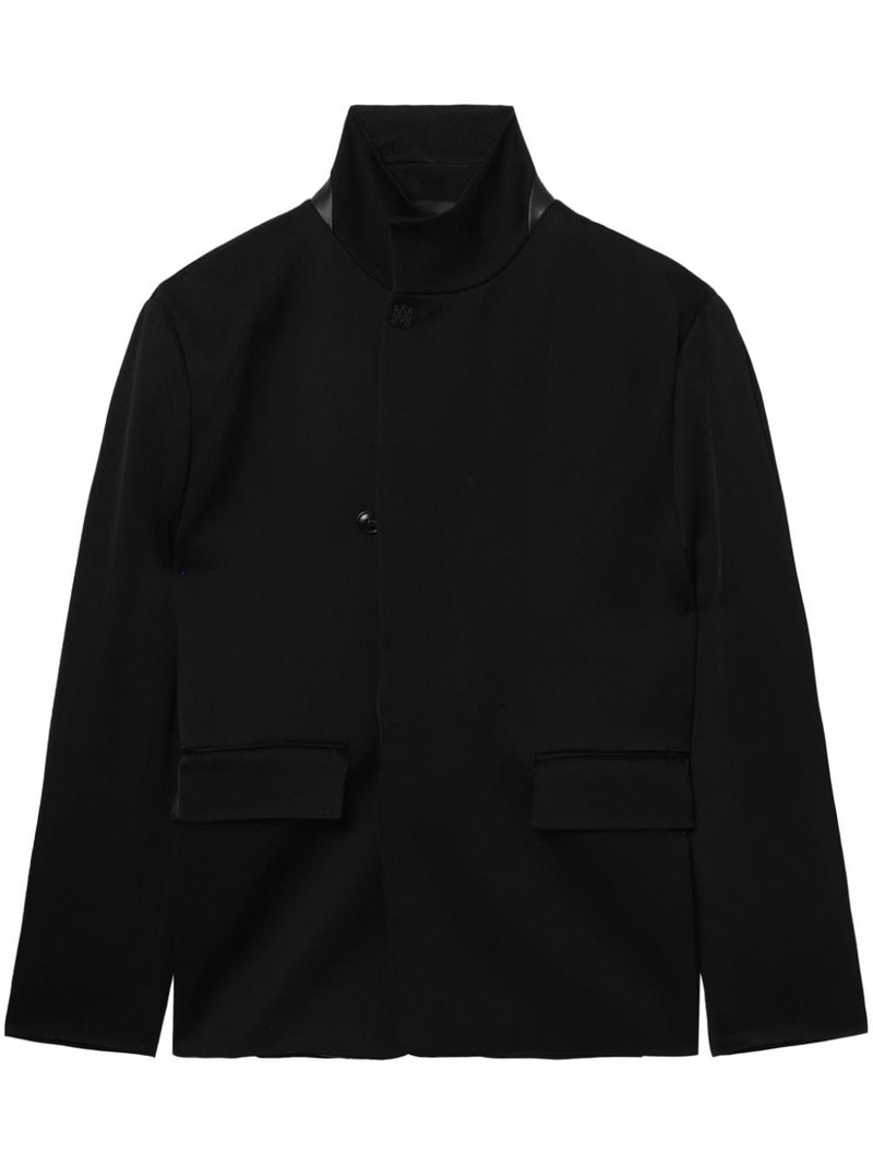 stand-up collar blazer 1