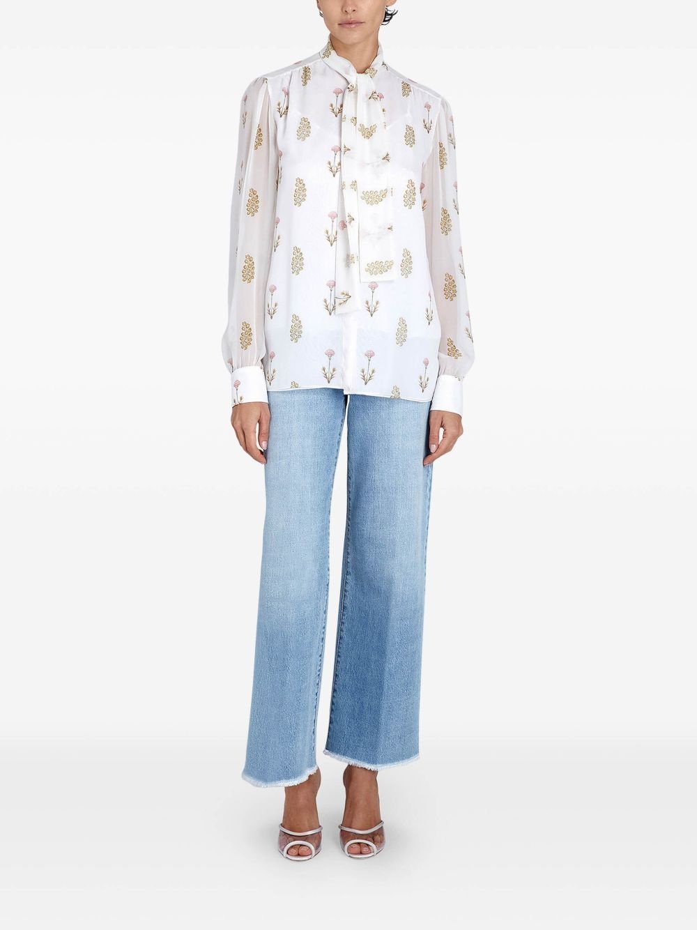 silk blouse - 2
