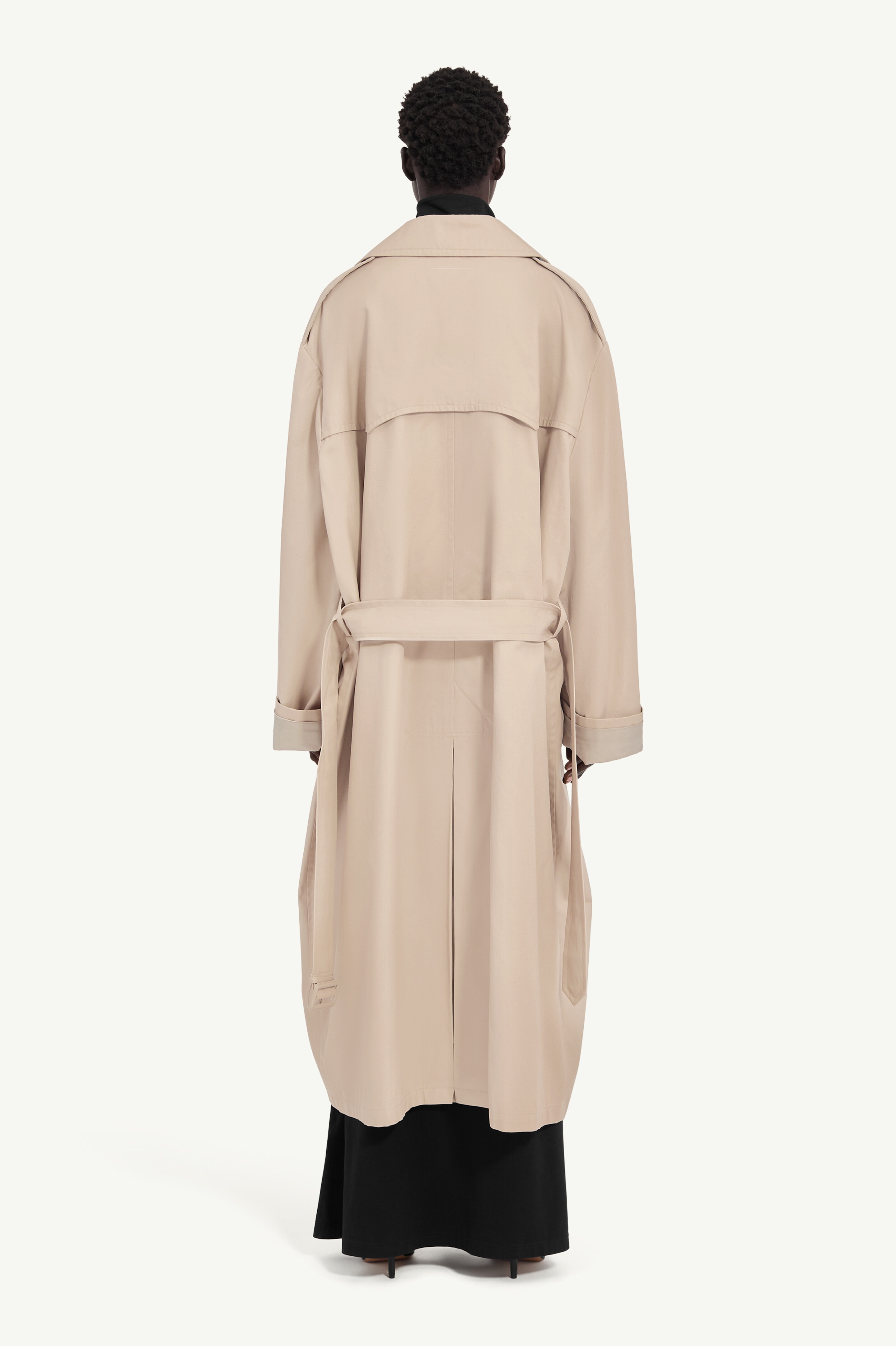 Cotton trench coat - 4