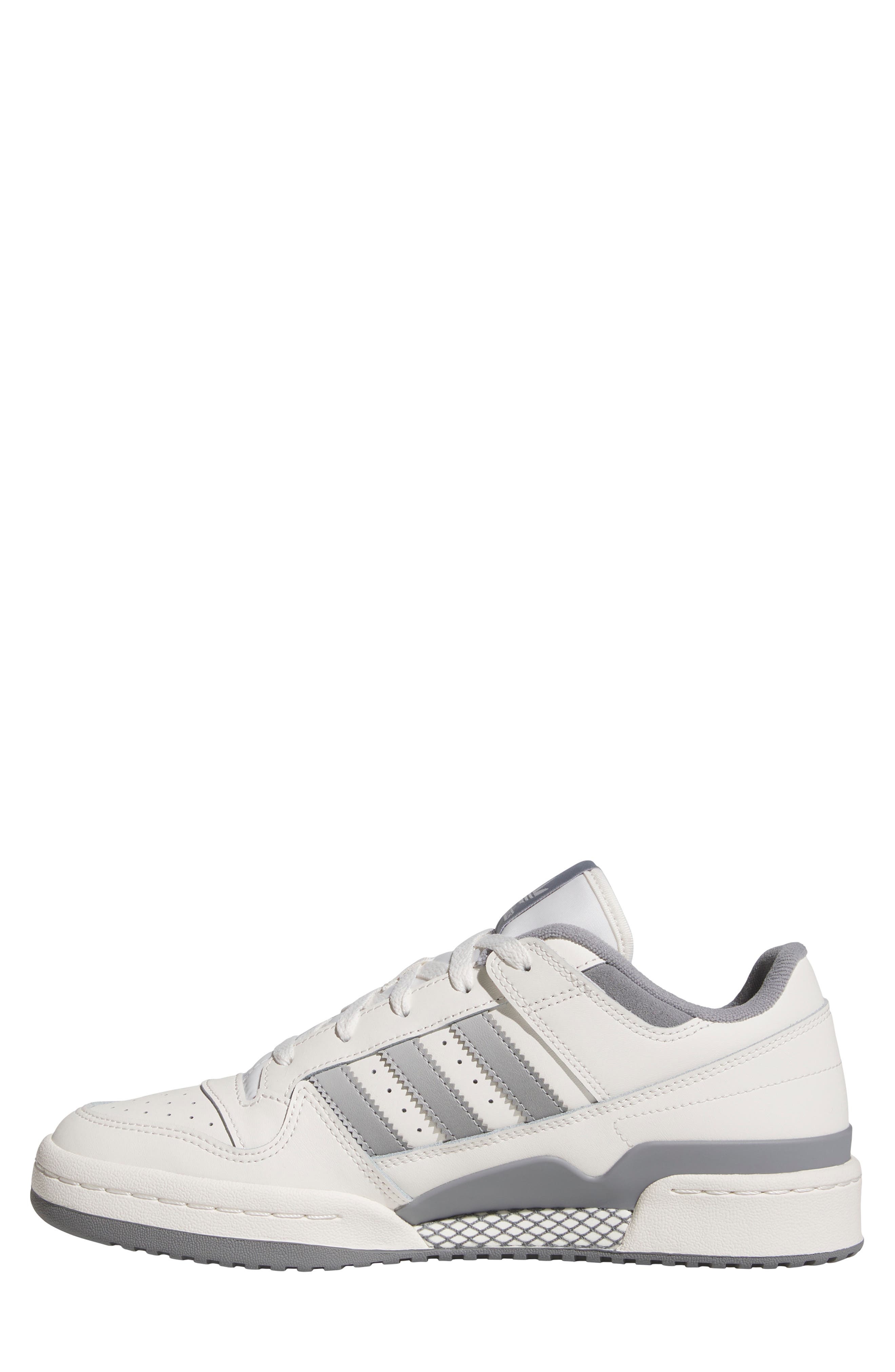 adidas Forum Low Basketball Sneaker in Cloud White/Grey/Grey at Nordstrom - 6