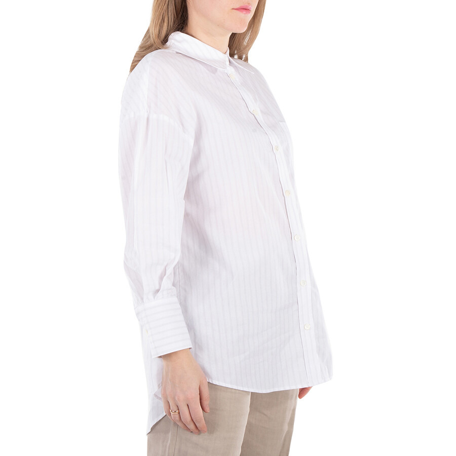 Anine Bing Stripe Mika Cotton Shirt - 2