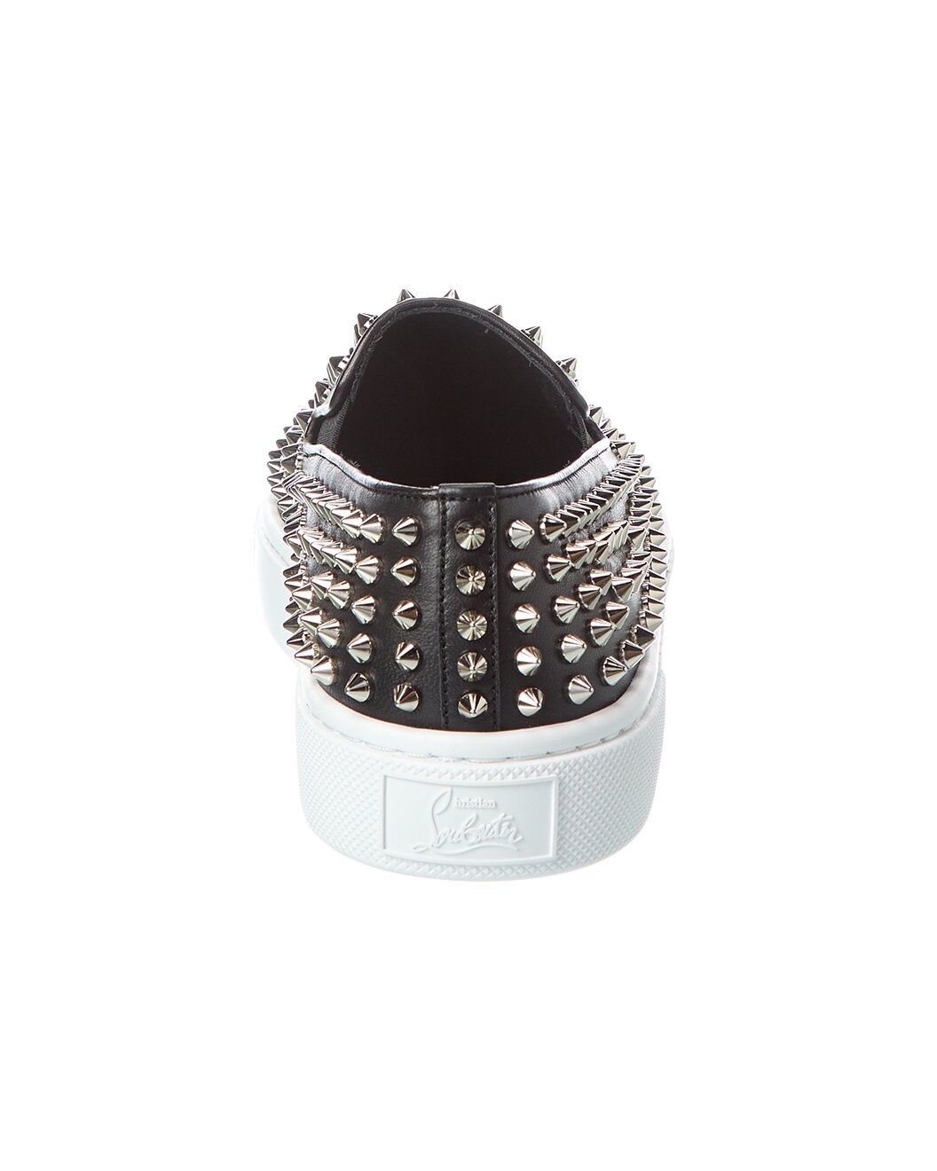 Christian Louboutin Spikeboat Leather Slip-On Sneaker - 3
