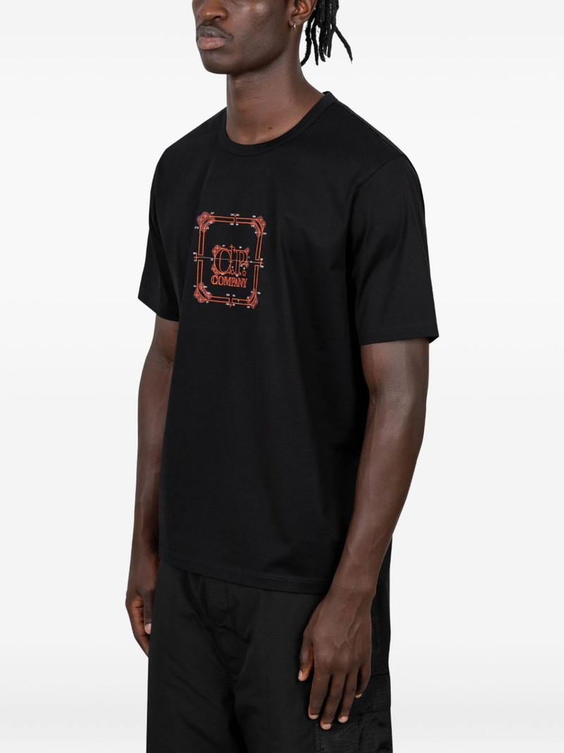 C.P. Company square-logo T-shirt outlook
