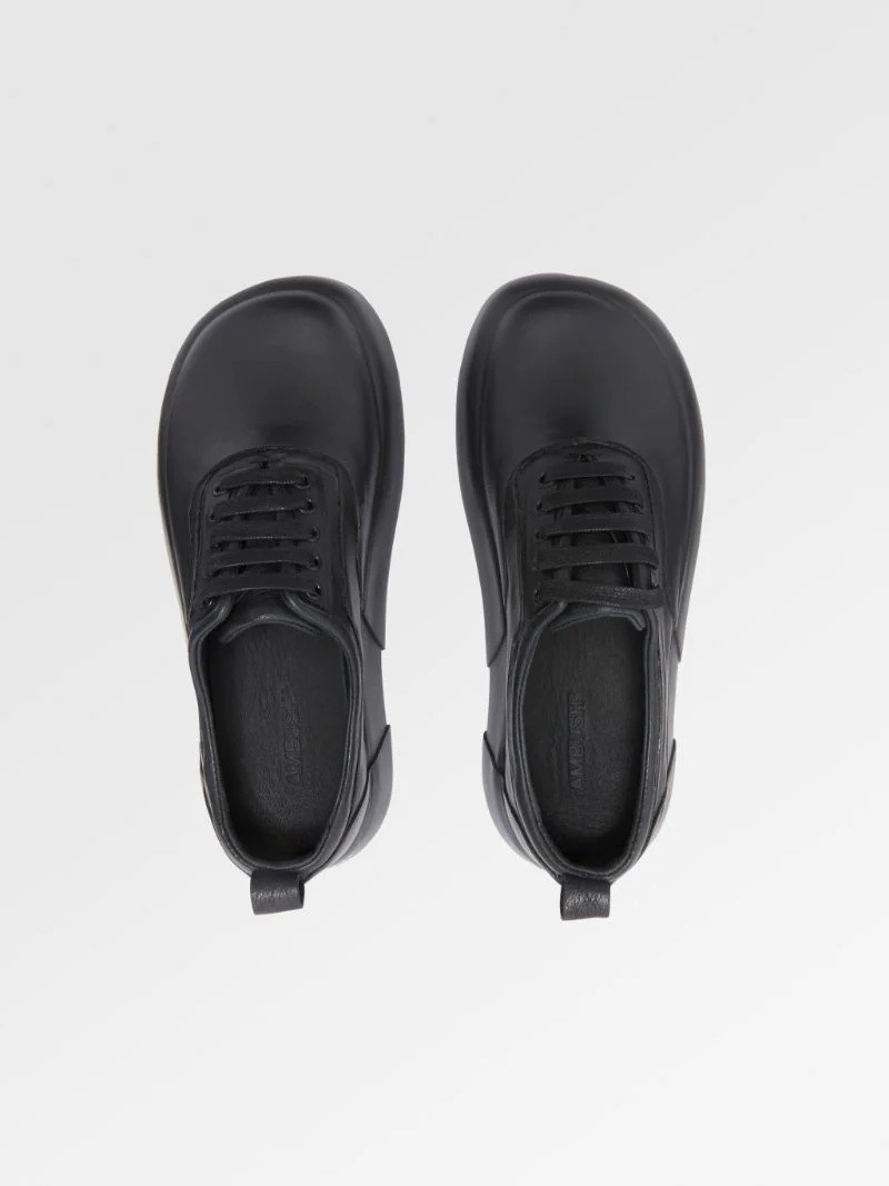 LEATHER MIX LOW TOP SNEAKER 3